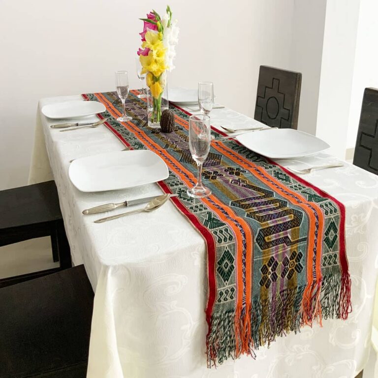 Peruvian Baby Alpaca Table Runner