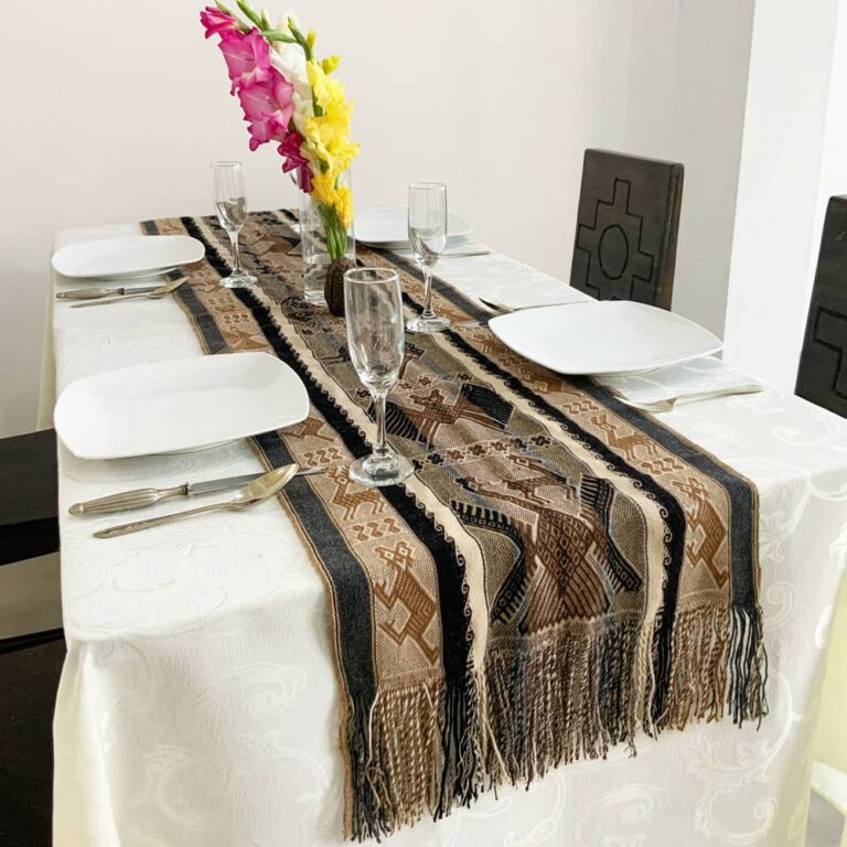 Baby Alpaca Table Runner