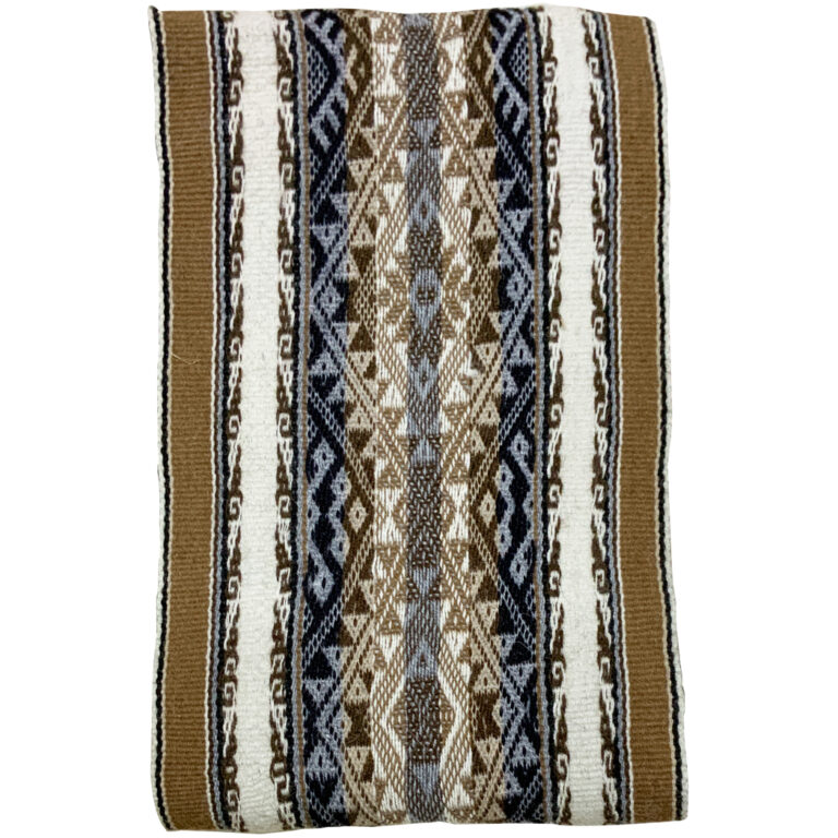 Ceremonial Natural Scarf Baby Alpaca