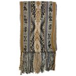 Peruvian-Shamanic-Sacred-In-Baby-Alpaca-Scarf-Handmade-Andean