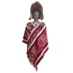 Andean Diamond-Woven Poncho