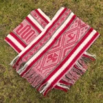 Poncho lying flat on the grass