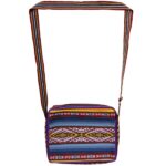 peruvian-shamanic shoulder-bag-handmade in baby alpaca