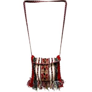 peruvian andean baby alpaca chuspa handmade sacred piece shamanic