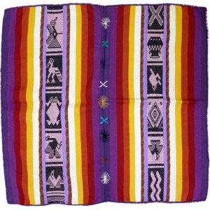 peruvian shamanic mestana mesa cloth handmade in baby alpaca