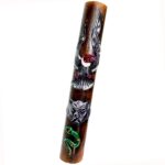 ceremonial instrument rainstick - sacred loom peru
