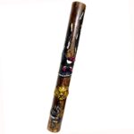 peruvian ceremonial instrument rainstick - sacred loom peru