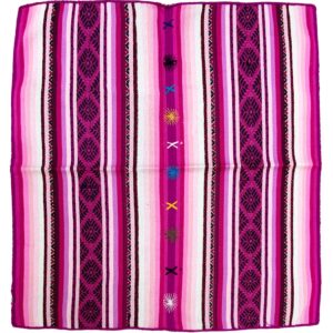 peruvian mestana mesa clotj shamanic piece handmade in baby alpaca