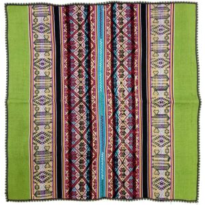 peruvian mestana mesa cloth shamanic piece in baby alpaca wool