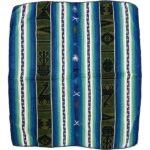 peruvian mestana mesa cloth sacred piece handmade in baby alpaca wool