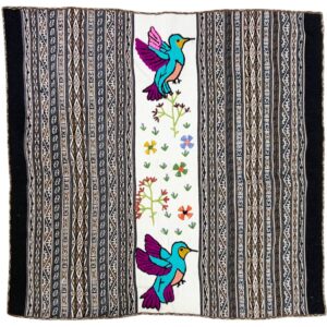 peruvian mestana mesa cloth shamanic sacred piece handmade in baby alpaca wool