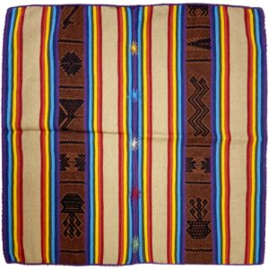 peruvian mestana mesa cloth shamanic piece in baby alpaca wool