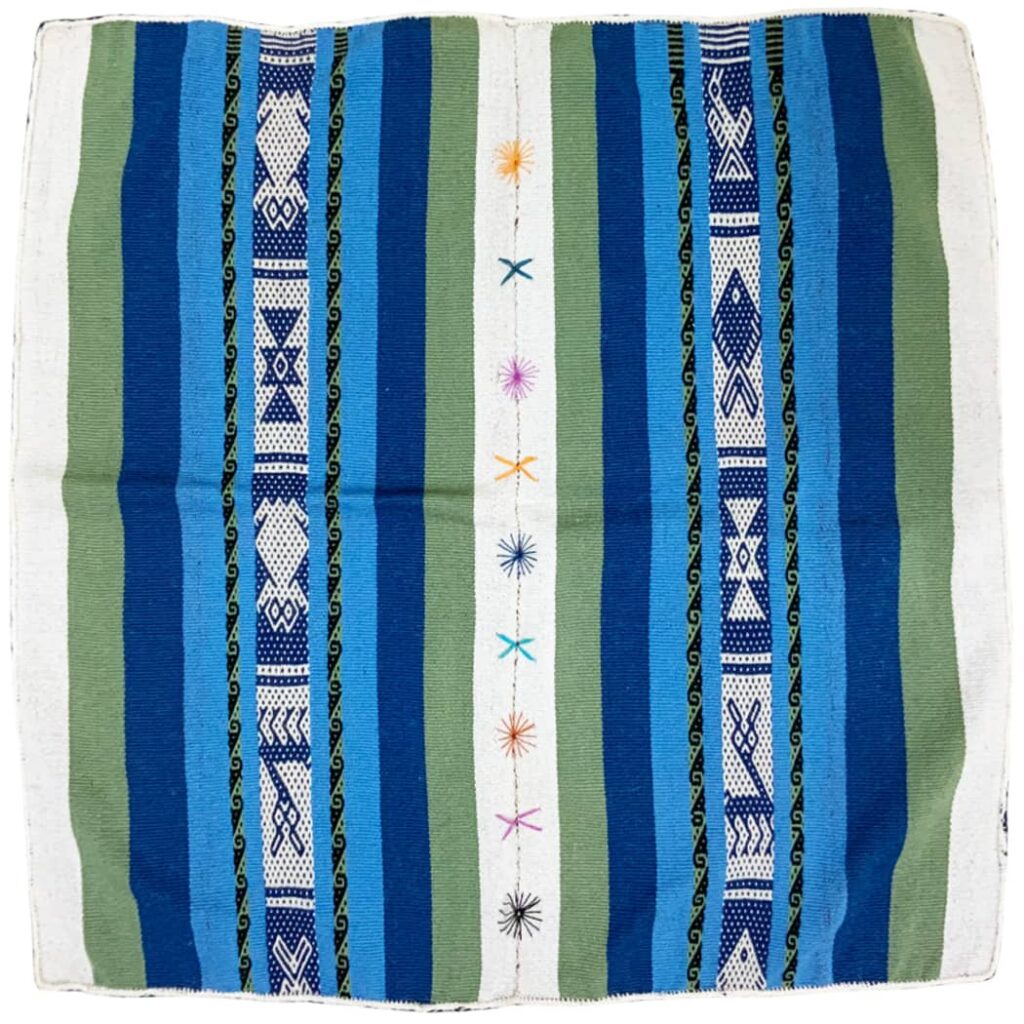 peruvian shamanic mestana mesa cloth alpaca handmade