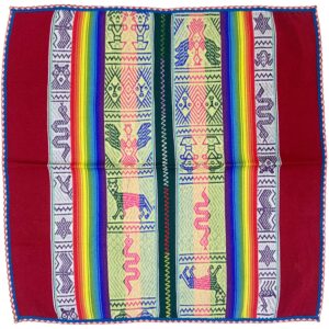 peruvian shamanic alpacamesa cloth handmade