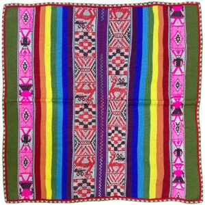 peruvian shamanic alpacamesa cloth handmade