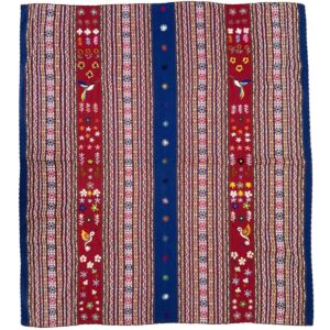 peruvian lliclla shamanic piece handmade in baby alpaca wool