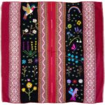 peruvian lliclla shamanic piece handmade in baby alpaca wool