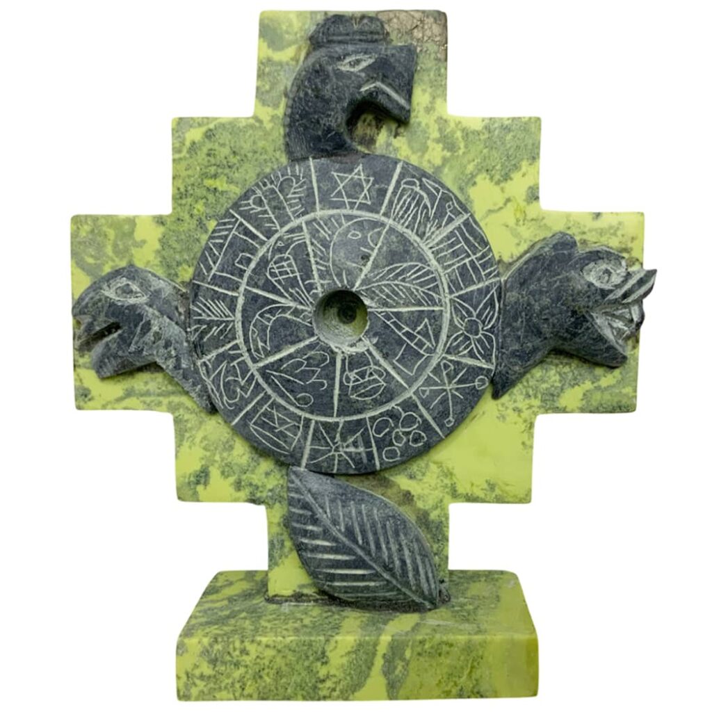HandCarved Serpentine Stone (Trilogy Condor, Puma, Snake)