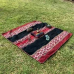andean altar with sacred items